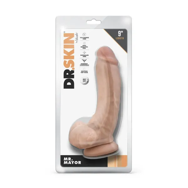 Realistic Dildo Blush Dr Skin PVC Ø 5 cm