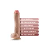 Realistic Dildo Blush Dr Skin PVC Ø 6,3 cm