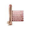 Realistic Dildo Blush Dr Skin PVC Ø 6,3 cm