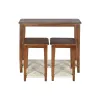 3 galdu komplekts Home ESPRIT Brūns 95 x 40 x 81 cm (3 Daudzums)