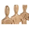 Decorative Figure Home ESPRIT Light brown Natural Yoga Arab 17,7 X 6 X 28,5 CM (3 Units)