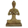 Dekoratyvinė figūrėlė Home ESPRIT Šviesiai rudas Natūralus Yoga Arabas 17,7 X 6 X 28,5 CM (3 vnt.)