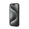 Karl Lagerfeld Diagonal Quilted Script - Case for iPhone 15 / 14 / 13 (Black)