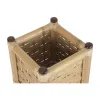 Подставка под цветочный горшок Home ESPRIT Бамбук ротанг Тропический 35 X 35 X 77 CM