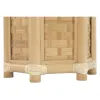 Подставка под цветочный горшок Home ESPRIT Бамбук ротанг Тропический 46 x 40 x 40 cm