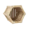 Подставка под цветочный горшок Home ESPRIT Бамбук ротанг Тропический 46 x 40 x 40 cm