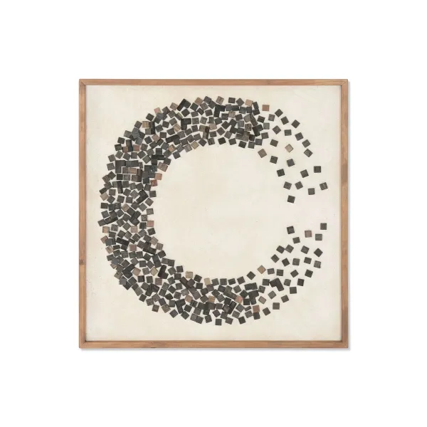 Картина Home ESPRIT Сосна Переработанная древесина 82,5 X 4 X 82,5 CM