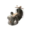 Dekoratīvās figūriņas Home ESPRIT Bronza Sudrabains Motocikls Vintage 30 x 11 x 17 cm