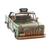 Dekoratyvinė figūrėlė Home ESPRIT Žalia Sidabras Automobilis Vintage 32 x 14 x 13 cm