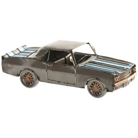 Dekoratīvās figūriņas Home ESPRIT Zils Sudrabains Automobilis Vintage 30 X 11 X 10 CM