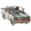 Dekoratīvās figūriņas Home ESPRIT Zils Sudrabains Automobilis Vintage 30 X 11 X 10 CM