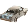 Dekoratīvās figūriņas Home ESPRIT Zils Sudrabains Automobilis Vintage 30 X 11 X 10 CM