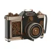 Декоративная фигура Home ESPRIT Чёрный Позолоченный Камера Vintage 23 X 11 X 15,5 CM