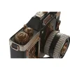 Decorative Figure Home ESPRIT Black Golden Camera Vintage 23 X 11 X 15,5 CM