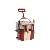 Dekoratīvās figūriņas Home ESPRIT Sarkans Vintage 18 x 12 x 18 cm