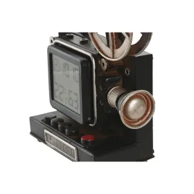 Настольные часы Home ESPRIT Melns Sudrabains Vintage