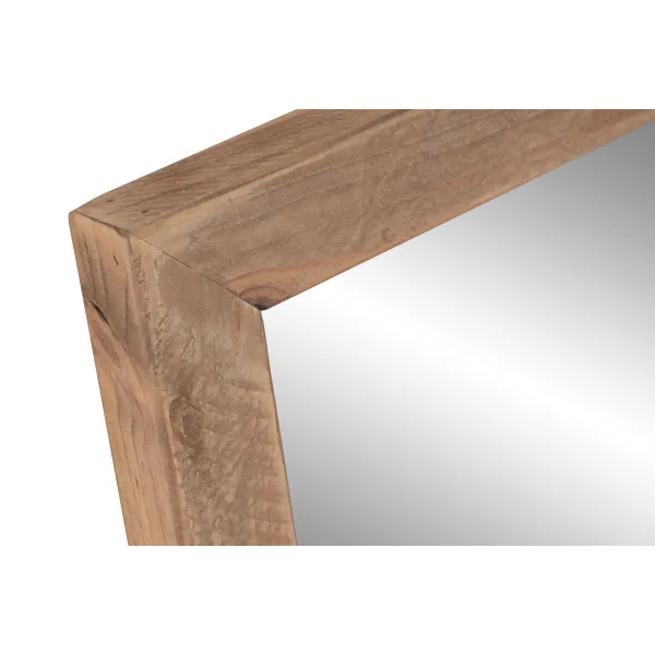 Настенное зеркало Home ESPRIT Натуральный Alpino 100 X 4 X 60 CM