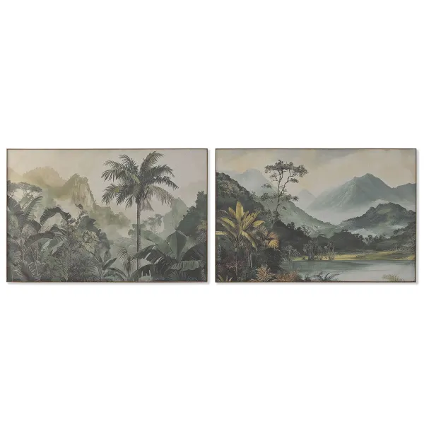 Картина Home ESPRIT Ель 120 x 3 x 80 cm