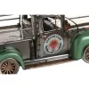 Dekoratīvās figūriņas Home ESPRIT Zaļš Sudrabains Vintage Kravasauto 30 X 13 X 16 CM