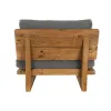 Armchair Home ESPRIT Black Natural 95 x 88 x 75 cm