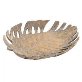Galda rotājums Home ESPRIT Bronza Sveķi 34 x 29 x 5 cm