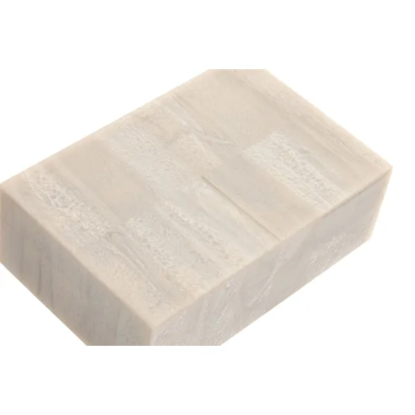 Korurasia Home ESPRIT Valkoinen Hartsi Mangopuu 18 x 13 x 7,5 cm (2 Kappaletta)