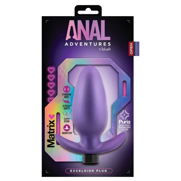 Anal plug Blush ADVENTURES MATRIX Purple