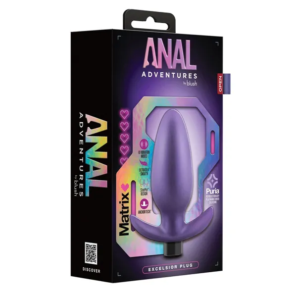 Anal plug Blush ADVENTURES MATRIX Purple