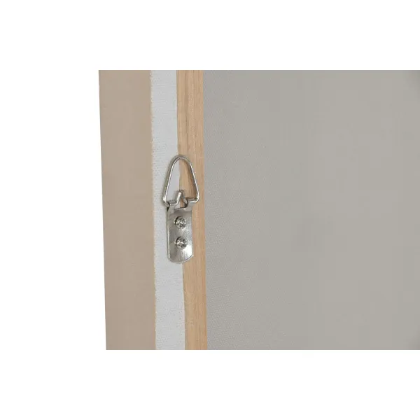 Drobė Home ESPRIT Rusvai gelsva Šiuolaikiškas Skandinavijos 90 x 3,5 x 120 cm (2 vnt.)