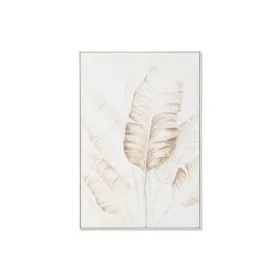 Drobė Home ESPRIT Balta Rusvai gelsva Paklodės Skandinavijos 102,5 X 5,5 X 152,5 CM