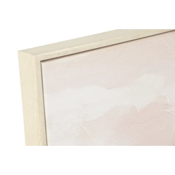 Полотно Home ESPRIT Белый Розовый гора 80 x 3,5 x 80 cm (2 штук)
