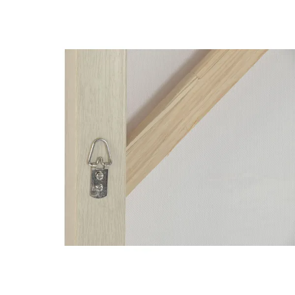 Полотно Home ESPRIT Белый Розовый гора 80 x 3,5 x 80 cm (2 штук)