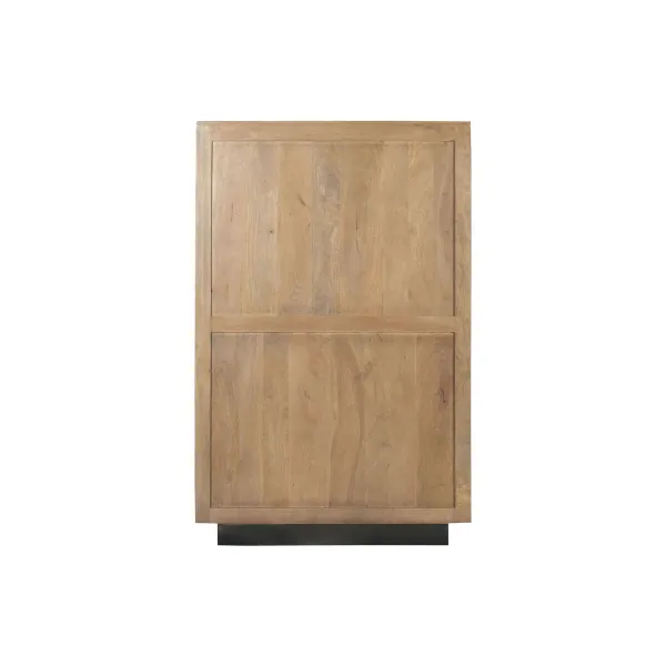 Displejaj stends Home ESPRIT Stikls Mango koks 89 X 44 X 140 CM