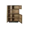 Rhythm stendas Home ESPRIT Stiklas Mango mediena 89 X 44 X 140 CM