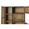 Displejaj stends Home ESPRIT Stikls Mango koks 89 X 44 X 140 CM