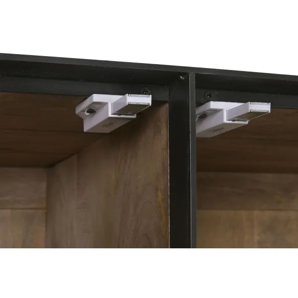 Displejaj stends Home ESPRIT Stikls Mango koks 89 X 44 X 140 CM