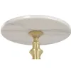 Вспомогательный стол Home ESPRIT Белый Позолоченный 41 X 41 X 58 CM