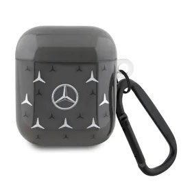 Mercedes Large Star Pattern - AirPods 1/2 gen Case (black) 