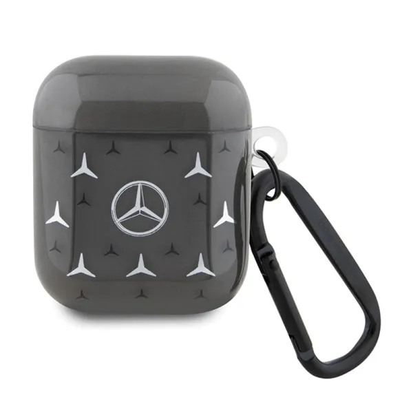 Mercedes Large Star Pattern - AirPods 1/2 gen Case (black) 
