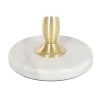 Вспомогательный стол Home ESPRIT Белый Позолоченный 41 x 41 x 57 cm