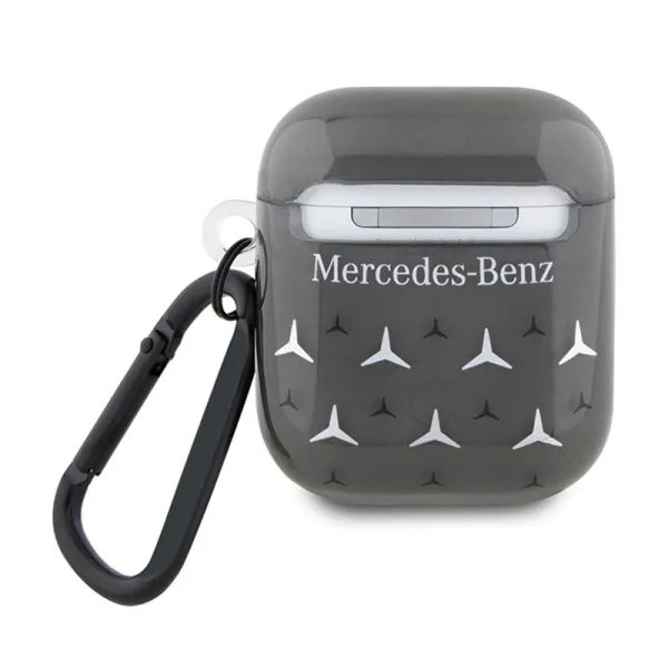 Mercedes Large Star Pattern - AirPods 1/2 gen Case (black) 