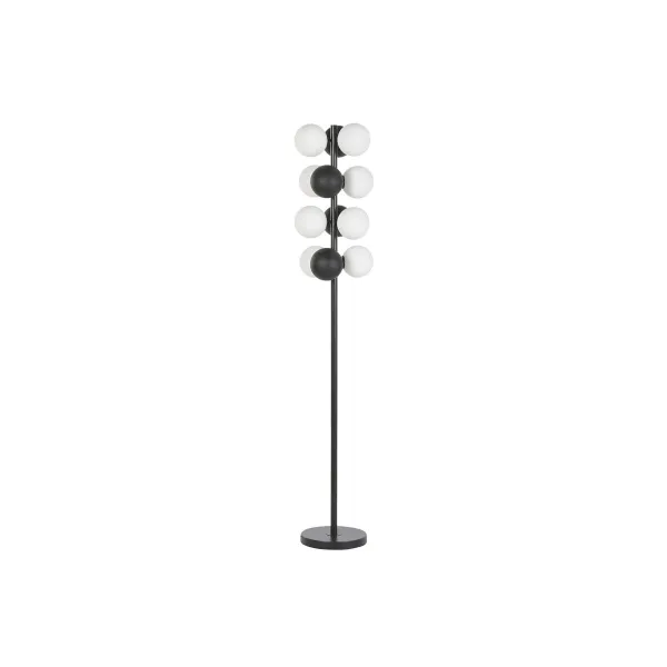 Напольный светильник Home ESPRIT Белый Чёрный 28 X 28 X 155 CM