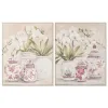 Полотно Home ESPRIT Белый Красный Восточный Кувшин 80 x 4,5 x 100 cm (2 штук)