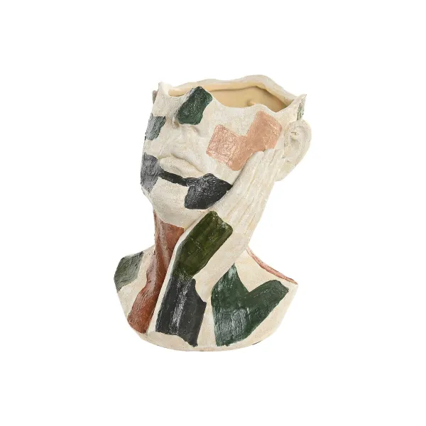 Kasvit Home ESPRIT Monivärinen Hartsi Moderni 21,5 X 20,5 X 26,5 CM