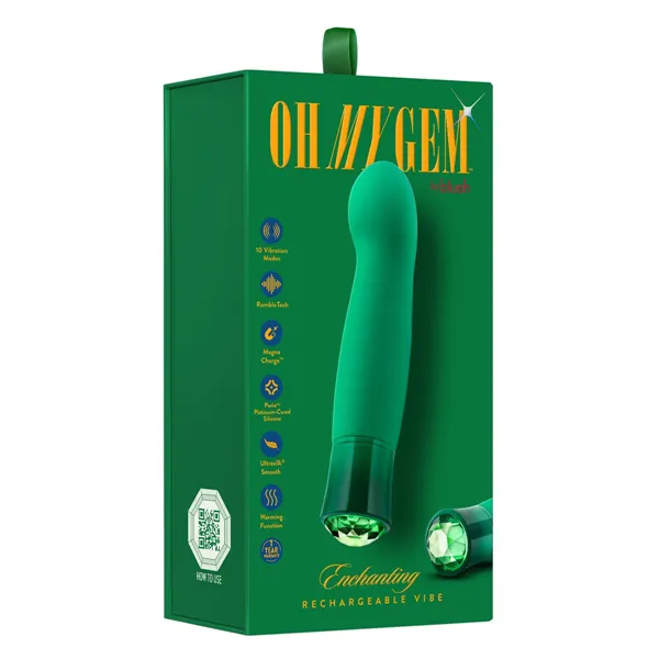 Mini-Vibrator Blush Oh My Gem Green