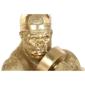 Dekoratīvās figūriņas Home ESPRIT Bronza Gorilla 44 X 38 X 61,5 CM