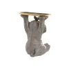 Декоративная фигура Home ESPRIT Серый Позолоченный Слон 30,5 X 23 X 34,5 CM