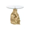 Вспомогательный стол Home ESPRIT Позолоченный 60 x 60 x 59 cm
