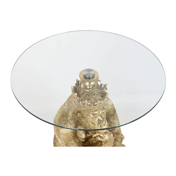 Side table Home ESPRIT Golden 60 x 60 x 59 cm