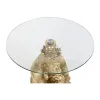 Side table Home ESPRIT Golden 60 x 60 x 59 cm